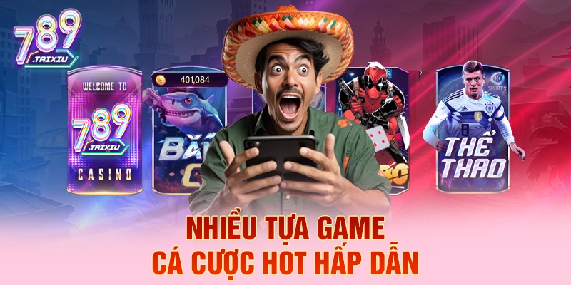 Tổng hợp các trò chơi cá cược hấp dẫn tại g365
